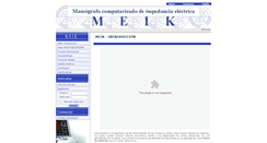 Desktop Screenshot of meik-electromamografia.com